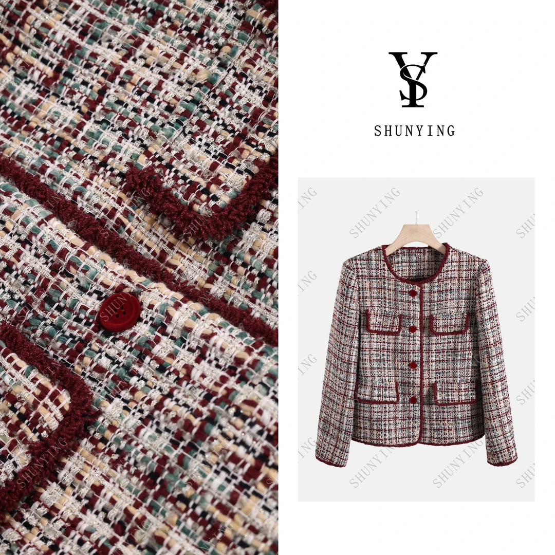 【顺瀛】秋季新款高级感法式名媛小香风气质短外套SY63WT850