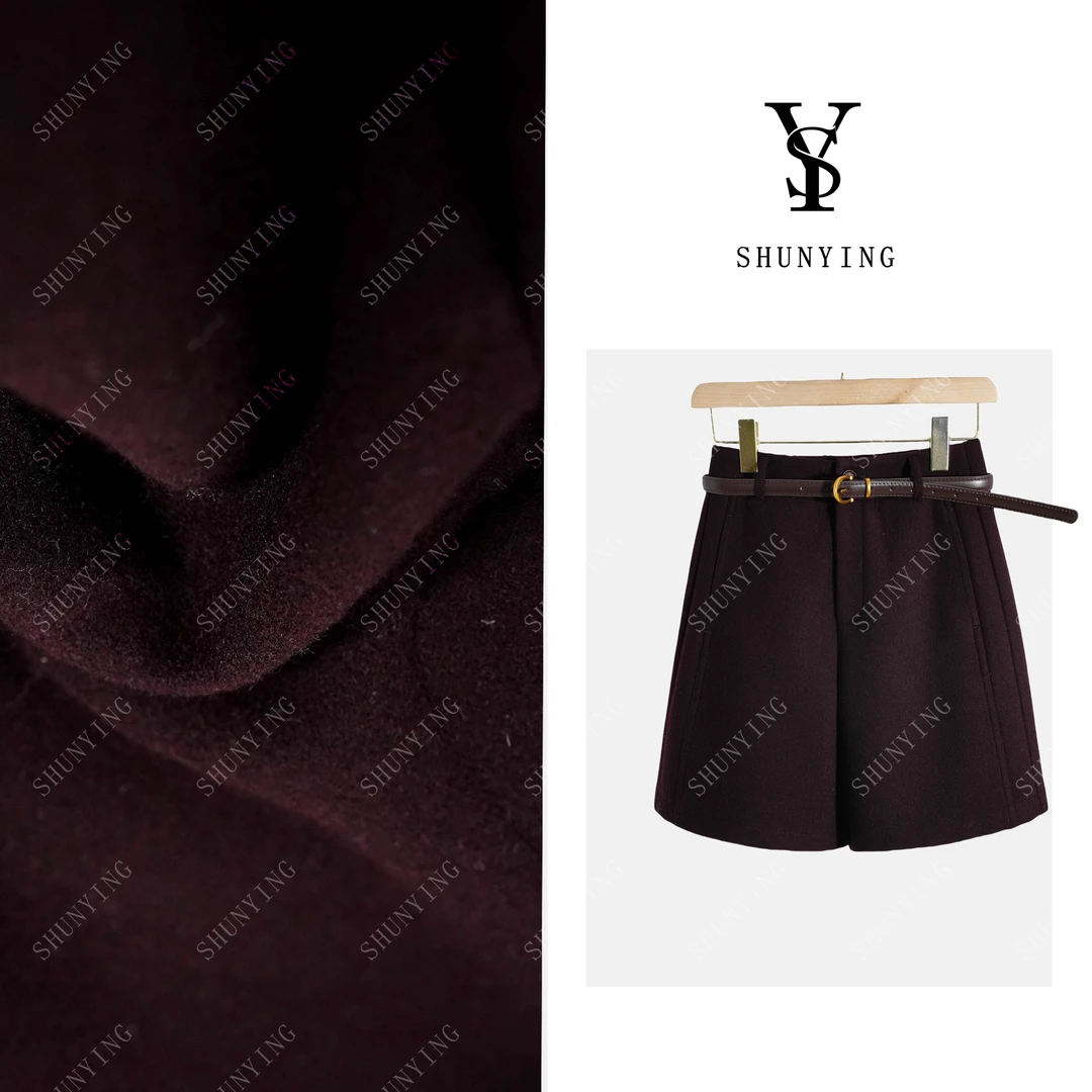 【仟娜】高颜值巨好看~加厚高级感简约百搭厚款时尚短裤SY66DK89