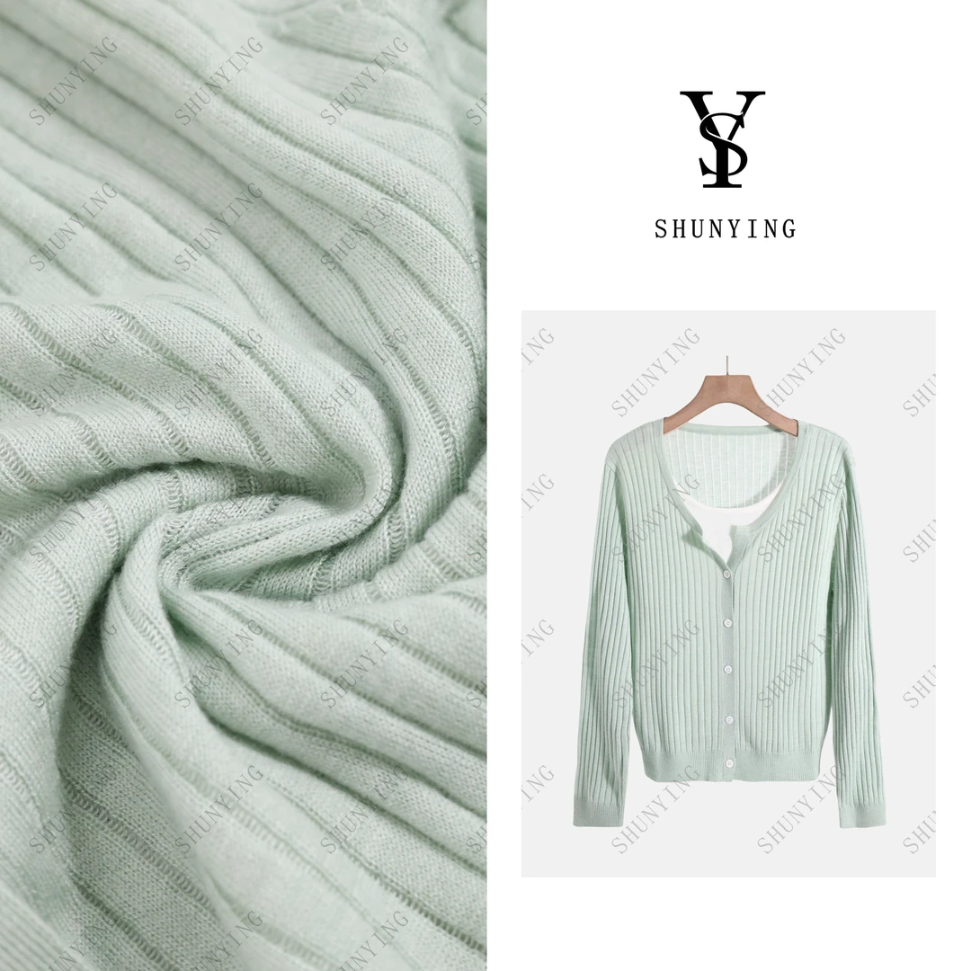【顺瀛】秋季新款高级感减龄显瘦假两件气质休闲针织衫SY63ZZ89308