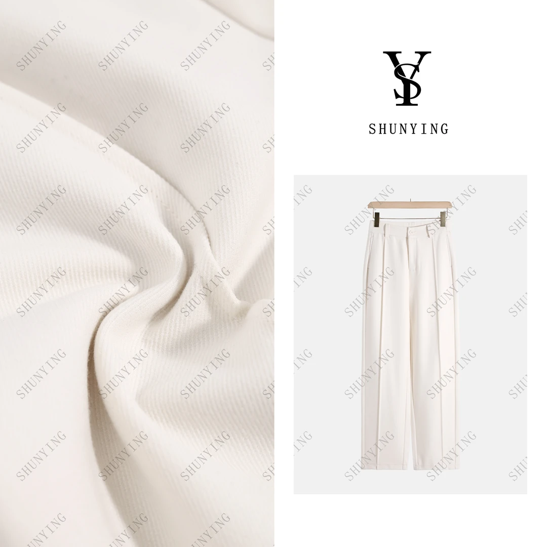 【仟娜】秋季新款时尚高级感宽松垂感阔腿休闲裤SY63XXK9665