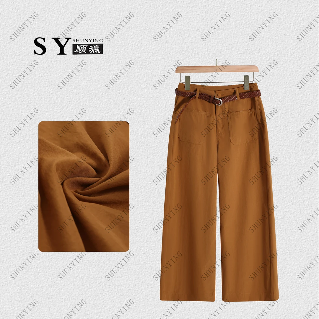 顺瀛【南瓜裤】夏季新款高腰显瘦简约纯色休闲阔腿裤SY62XXK2256
