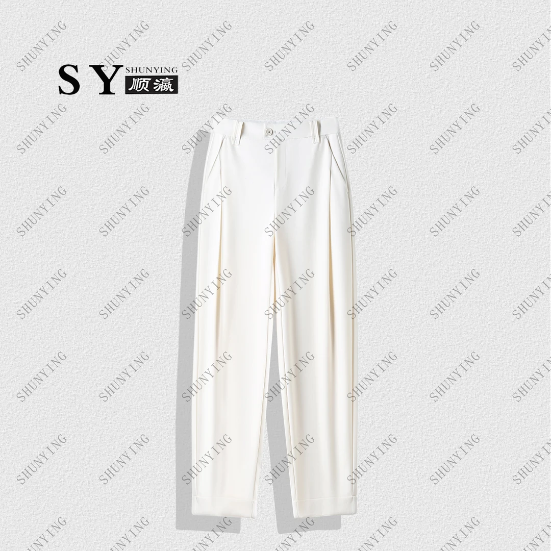 顺瀛【渔夫裤】夏季新款显瘦高腰通勤花苞休闲裤SY62XXK2003