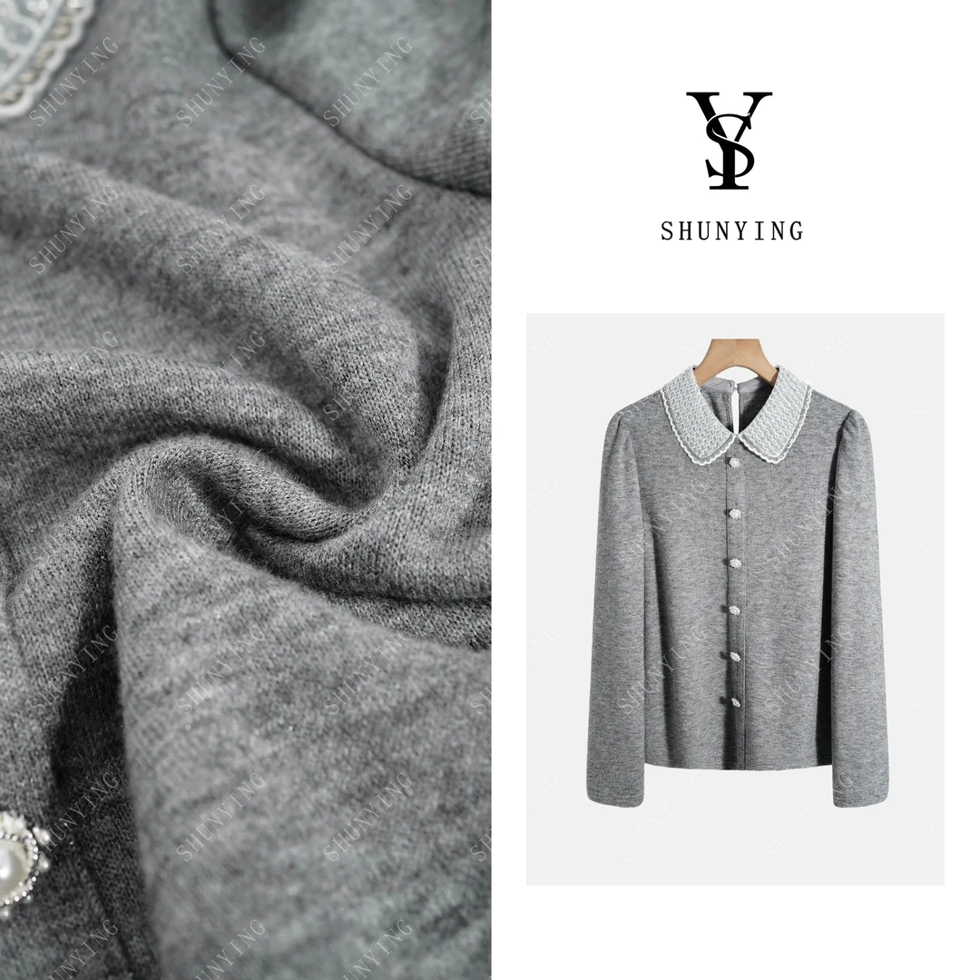 【仟娜】简约气质，减龄必备！百搭休闲显瘦气质针织开衫SY66ZZ565