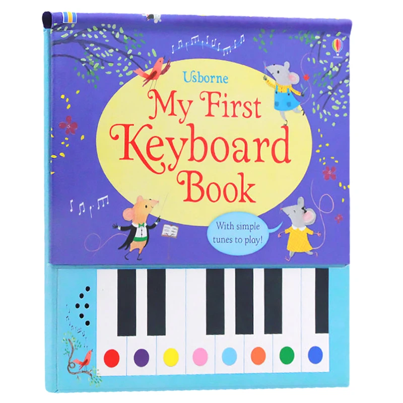Usborne我的首本钢琴书 英文原版 My First Keyboard Book