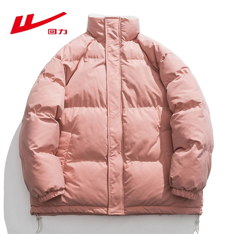 Warrior/回力棉衣情侣外套冬季新款加厚棉秋冬款美式冬季新款棉服