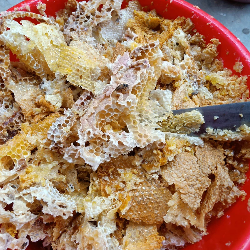 中蜂蜡渣诱蜂渣蜜渣封盖渣可煮渣巢蜜蜂蜡唇膏