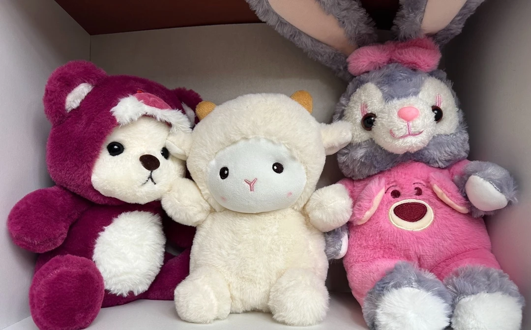 中古毛绒玩具婚庆抛洒/摆摊创业套圈玩具/活动礼品、娃娃机批发