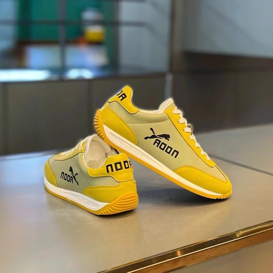 欧洲站鞋子男款秋季爆款透气低帮阿甘鞋软底轻便百搭时尚潮男鞋子