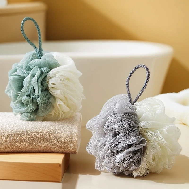 沐浴球洗澡洗浴用品不散花可爱搓澡搓背气泡不散泡泡浴球超柔起泡