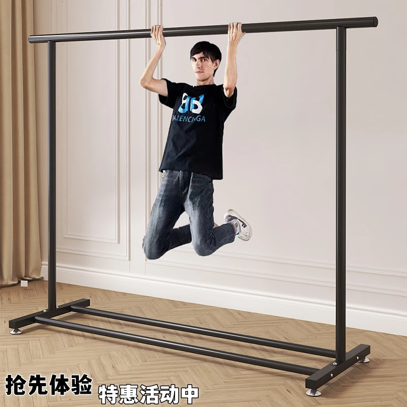 【抢先体验】加粗简易晾衣架落地家用阳台挂衣架卧室立式衣柜宿舍