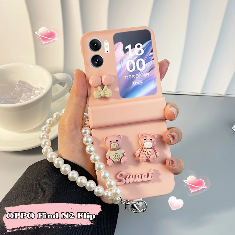 适用OPPOFindN2Flip手机壳新款手提n2flip外壳oppo全包式折叠屏