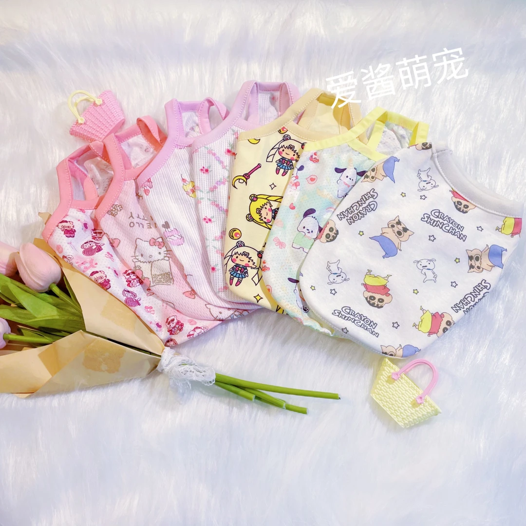 爱酱萌宠夏季新款吊带裙多种款式棉吊带猫猫狗狗通用比熊泰迪