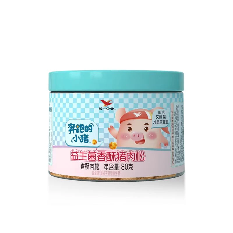 统一益生菌香酥肉松零食健康营养小吃休闲食品优选猪肉高蛋白酥脆