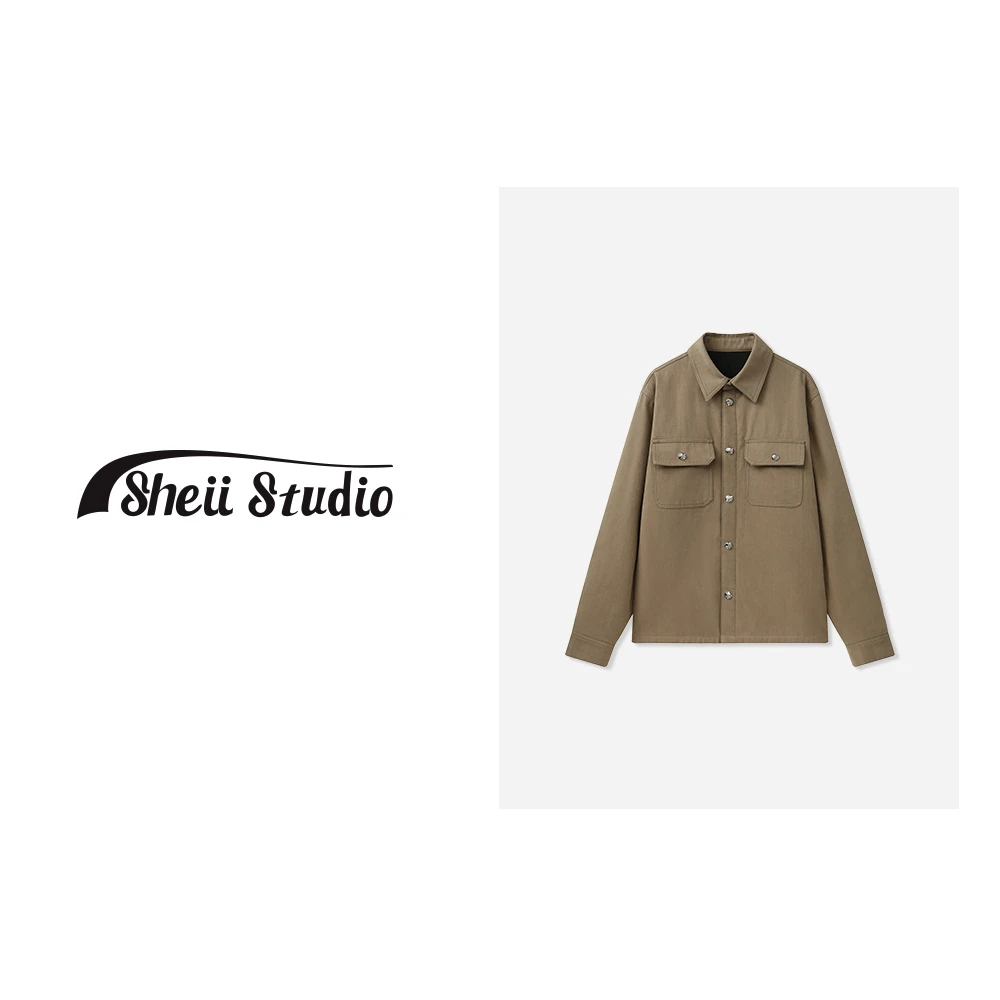 【年中钜惠】买手系列丨时尚百搭简约全棉中长秋季外套 M3317003