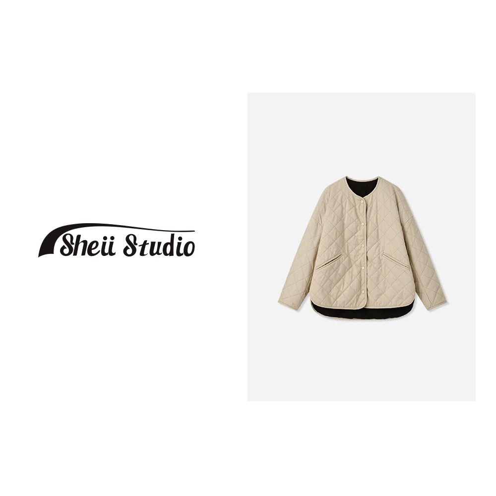 【SHEII】买手系列丨珠帆纯棉丨菱格外套女 M3317002