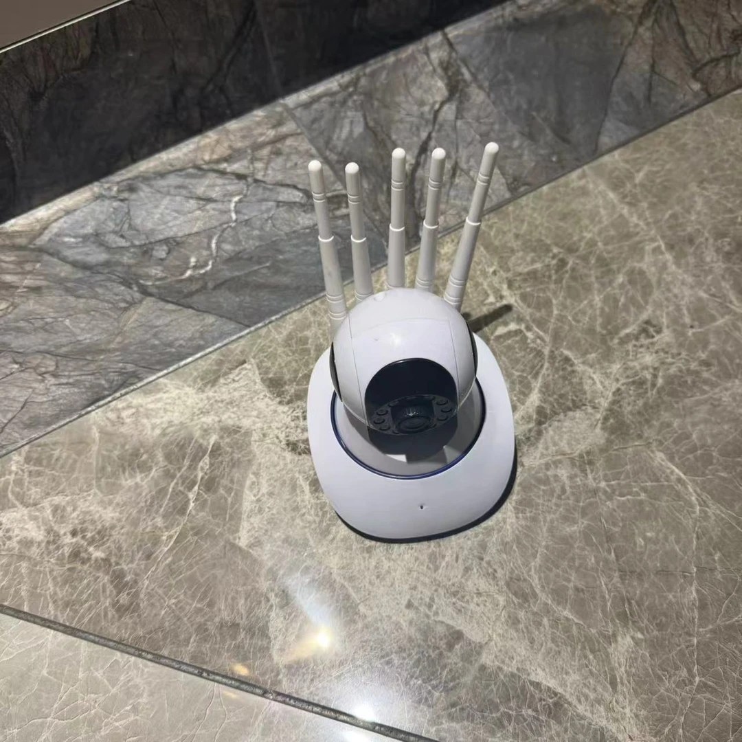 超清监控室内一键呼叫猫眼监控高清夜视监控