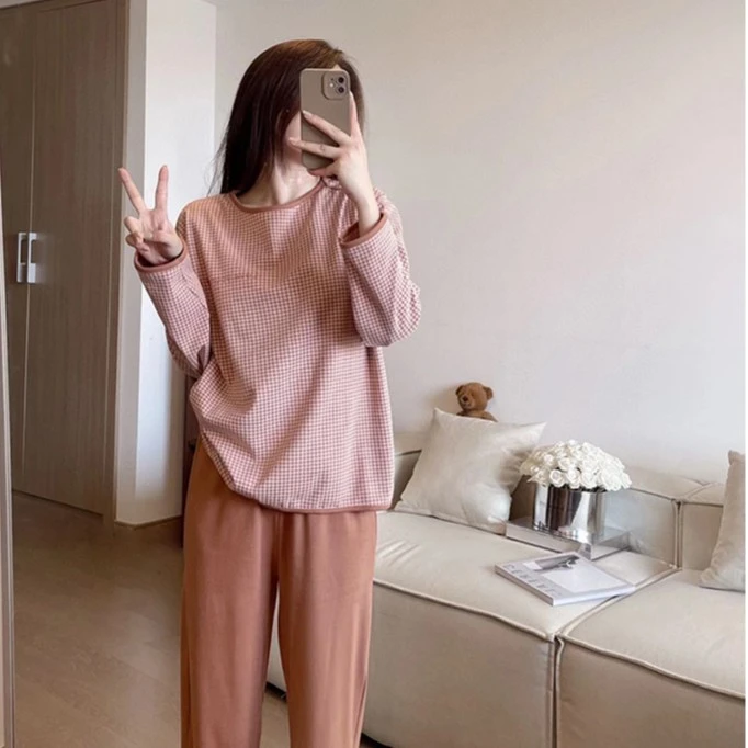 MOTIE末帖私语套装高端家居服套装宽松舒适风简约时尚 休闲套装