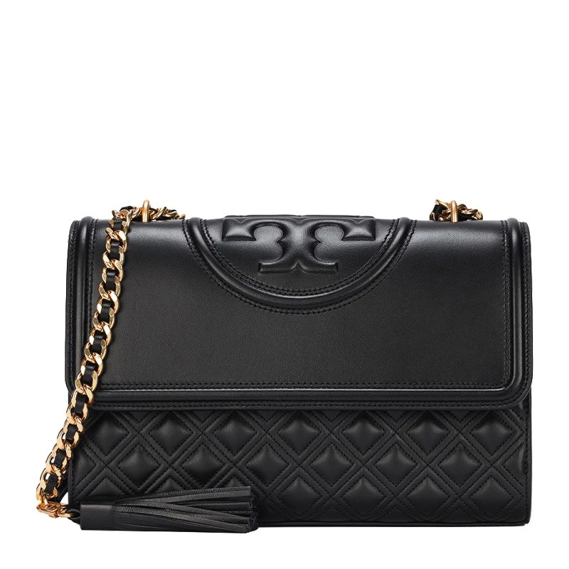 TORY BURCH 黑色女士斜挎包 76997-001