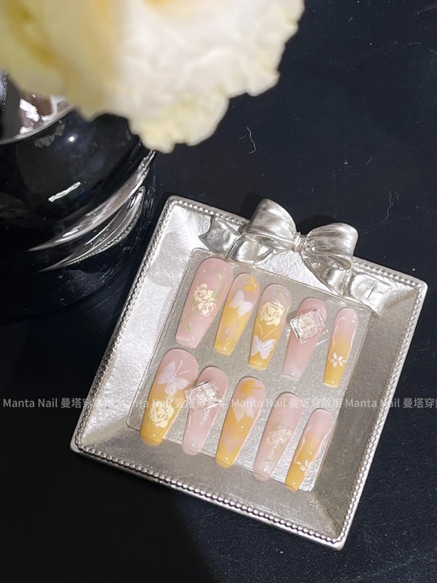 玫瑰故事｜精致款玫瑰手工穿戴甲