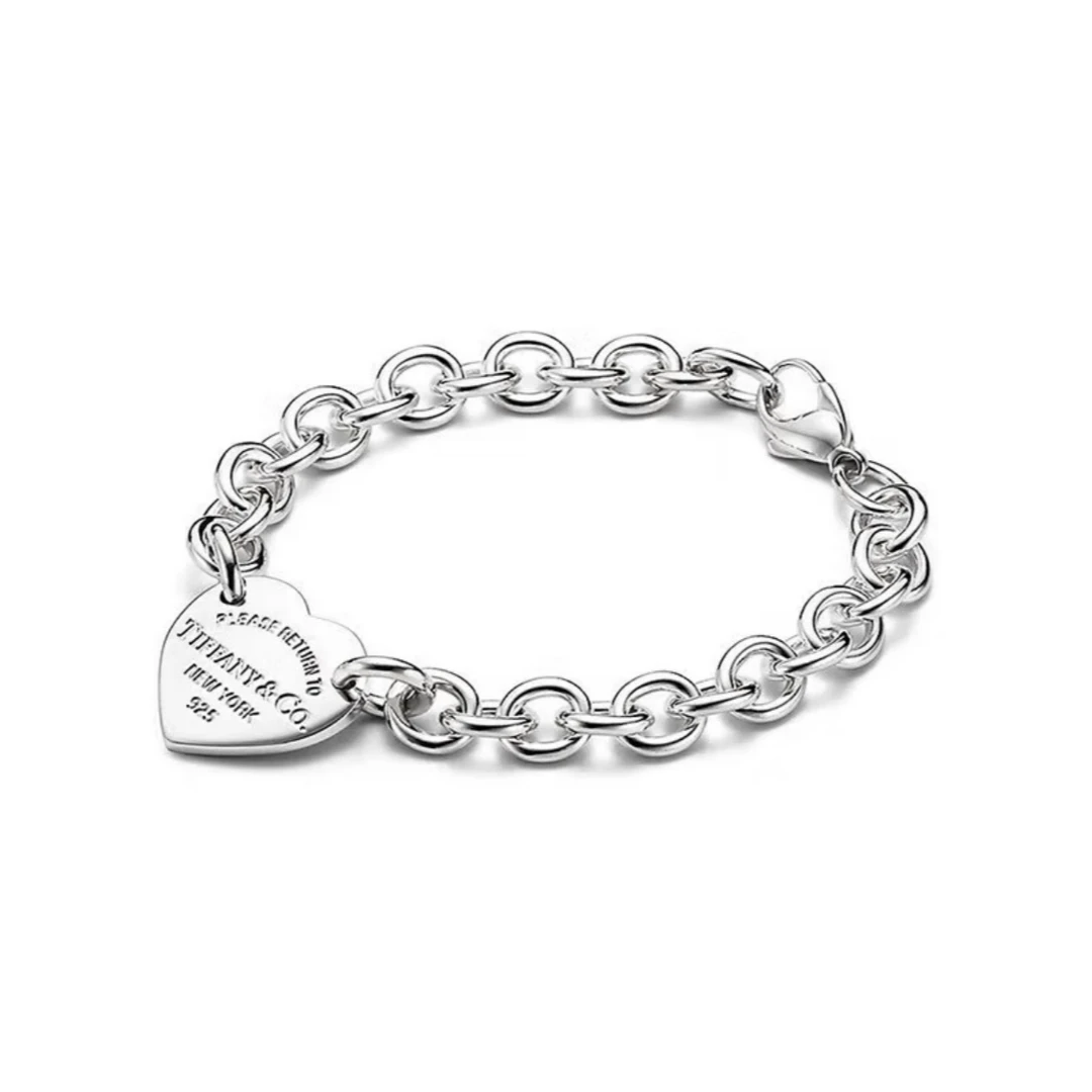 99新 Tiffany & Co./蒂芙尼 蒂芙尼纯银手链/jess