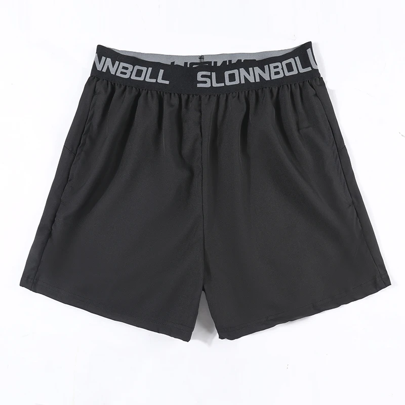 拉链口袋冰丝运动短裤男士夏季休闲跑步宽松训练沙滩裤健身三分裤