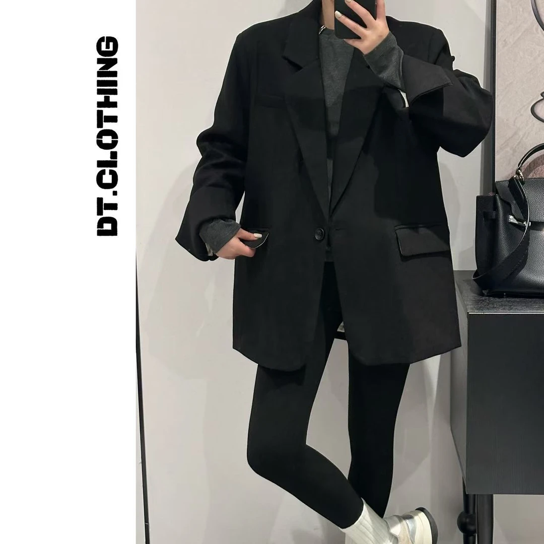 【DT】原单简约大版白鸭绒西装外套