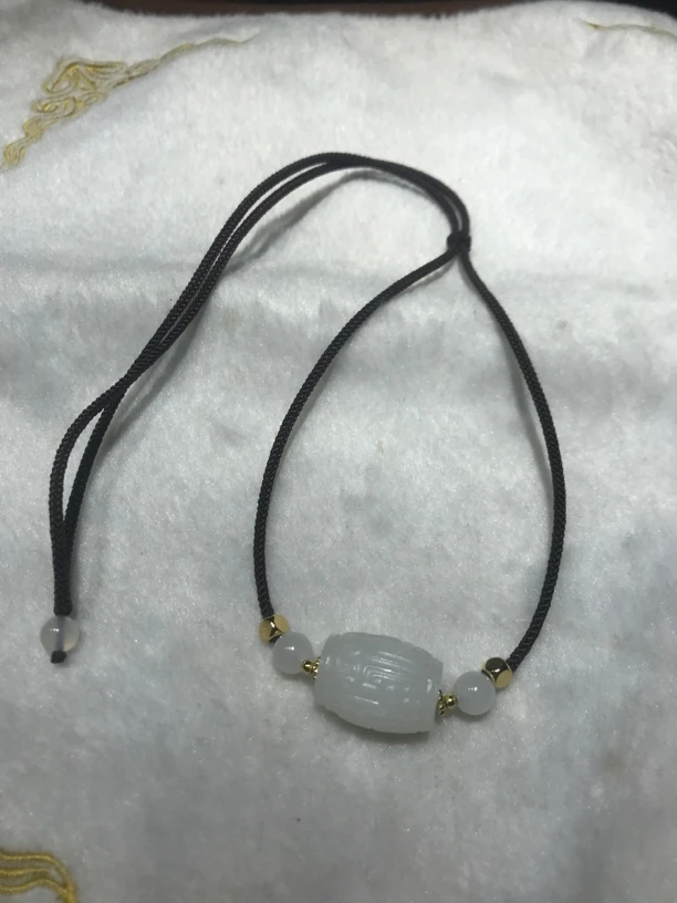 和田玉挂件 吊坠 珠子 桶珠