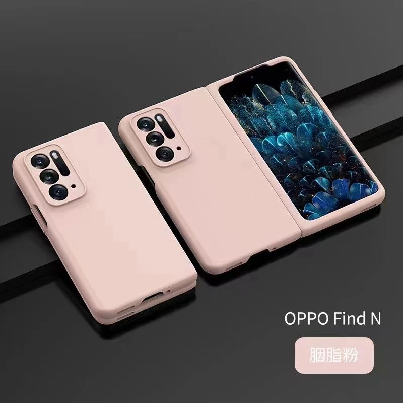 适用适用OPPOFindN折叠屏手机壳肤感磨砂OPPOfindn手机保护套防摔