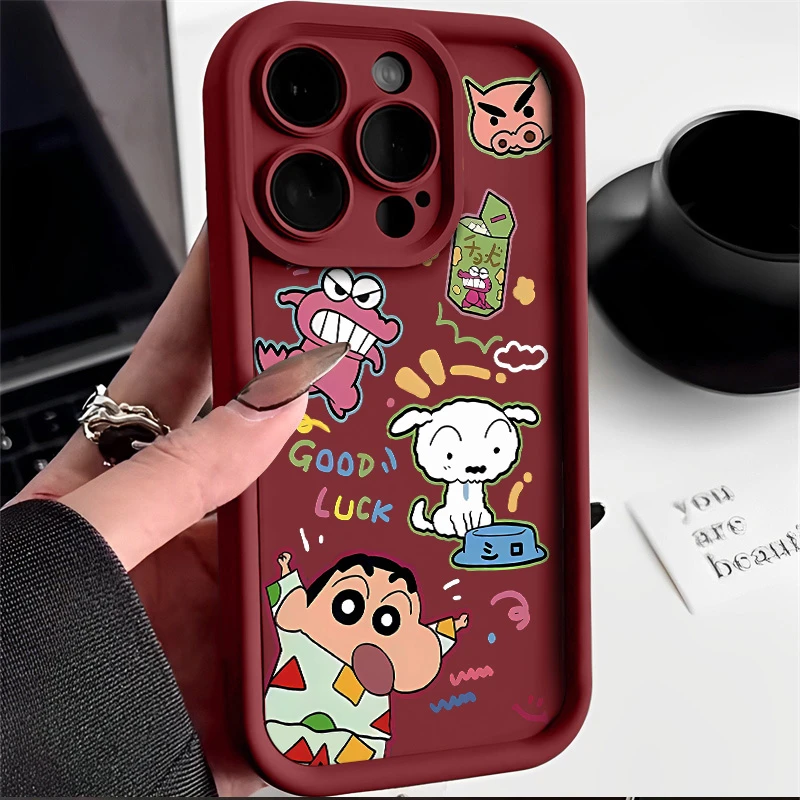 小新小白适用苹果15/14手机壳iPhone14promax软胶13pro12/11/xr/7