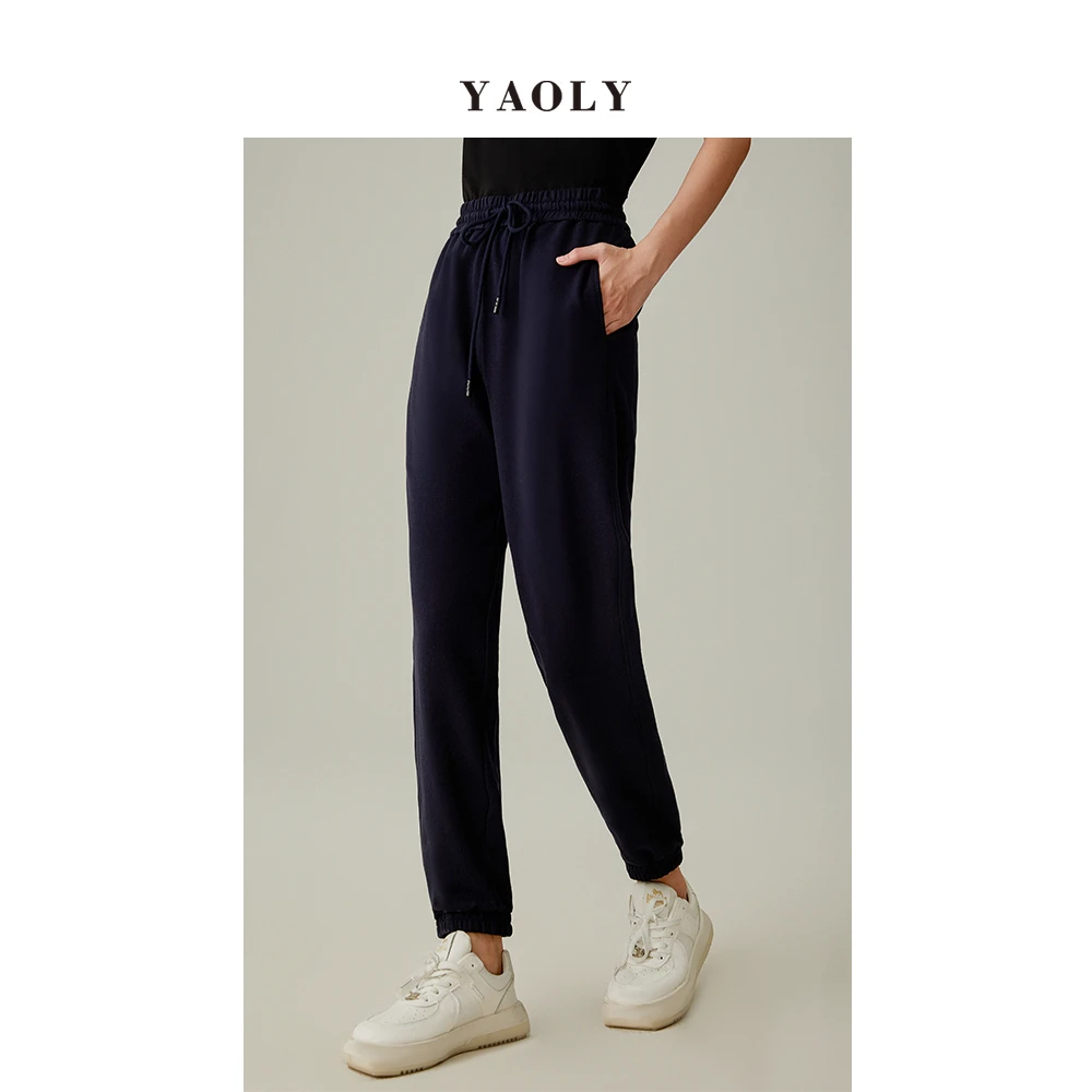 姚领yaoly女装专柜新款长裤810F31992