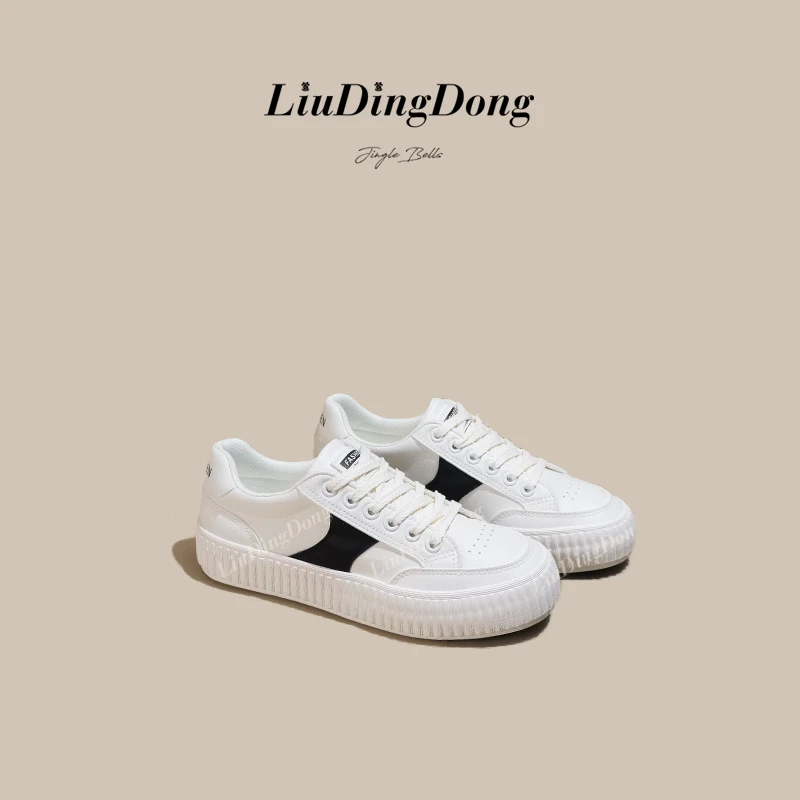 【刘叮咚女鞋】2024板鞋百搭运动鞋女鞋小众潮鞋休闲鞋H957