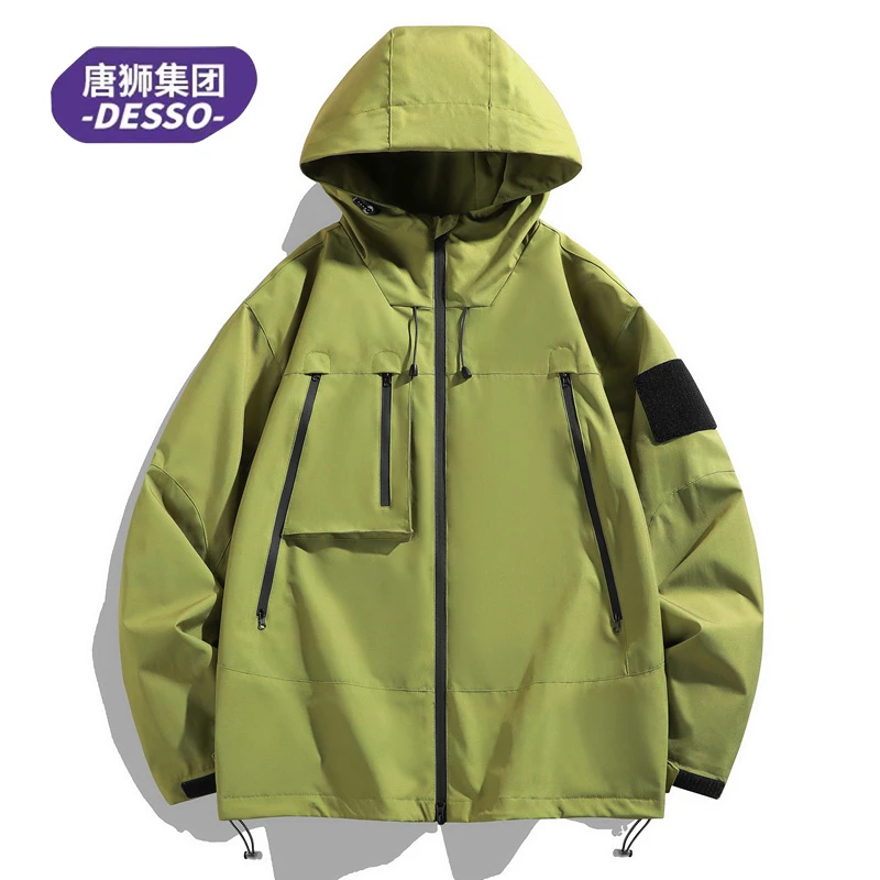 【书颜专属】唐狮集团DESSO冲锋衣男女同款户外机能风秋季外套