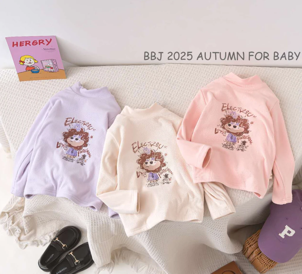 b2257  娃娃加厚打底衫