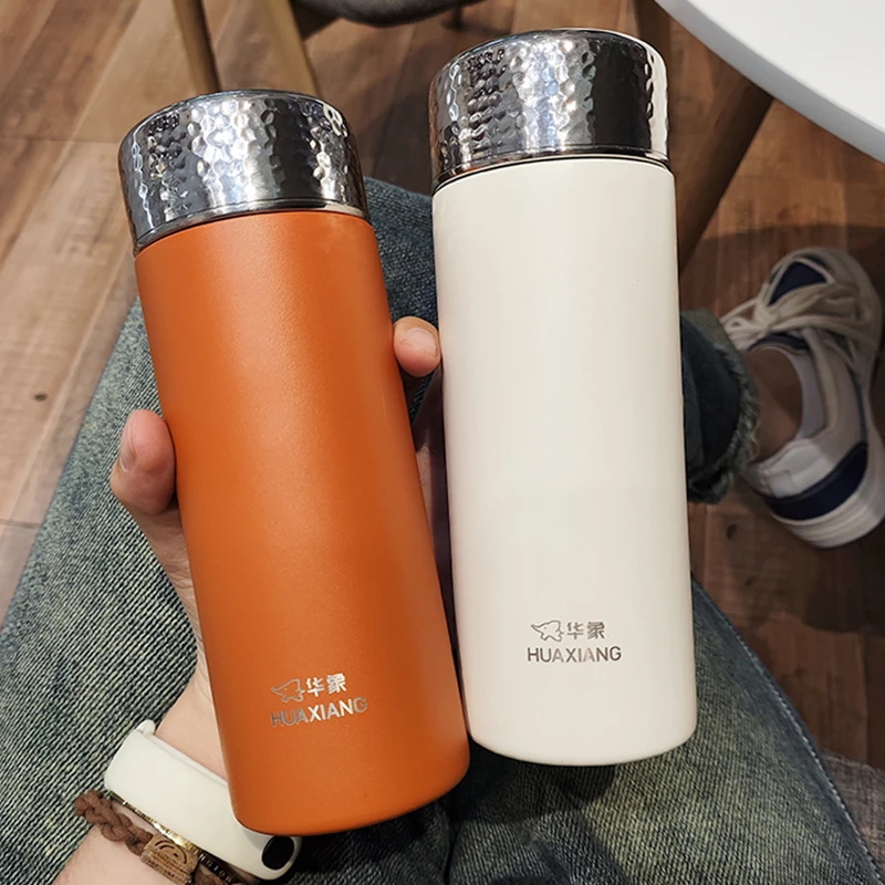 小巧便携保温杯高颜值不锈钢茶隔水杯男女士高雅精致迷你泡茶杯子