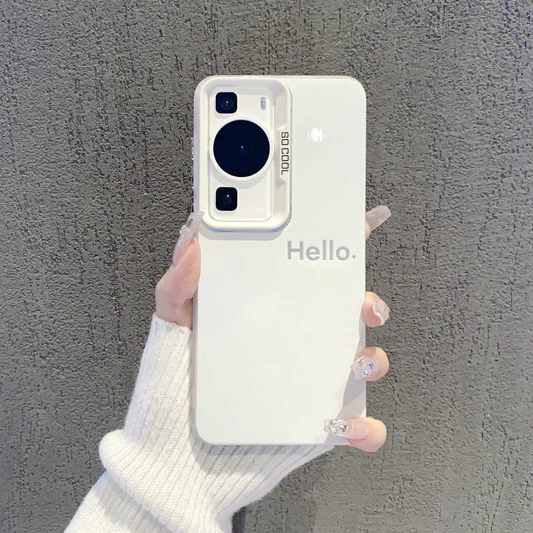 （华为P60系列）磨砂彩银适用华为P60/华为P60Pro/​P60Art手机壳潮