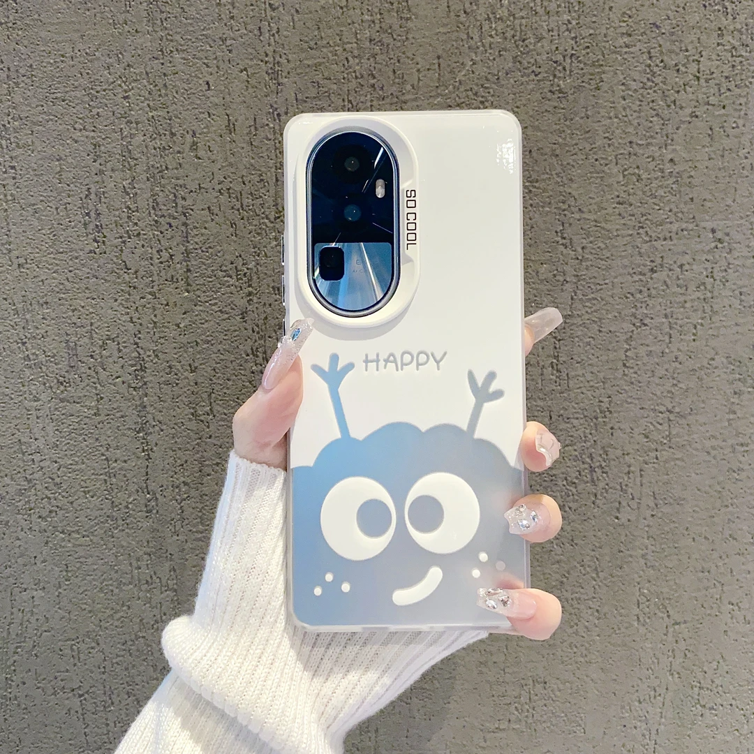 （OPPOReno10系列）磨砂彩银适用OPPOReno10/OPPOReno10Pro手机壳潮