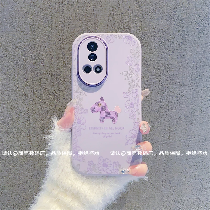 （华为nova系列）金属小胖妹适用华为nova12/11/10/9/8/7/6/5手机壳