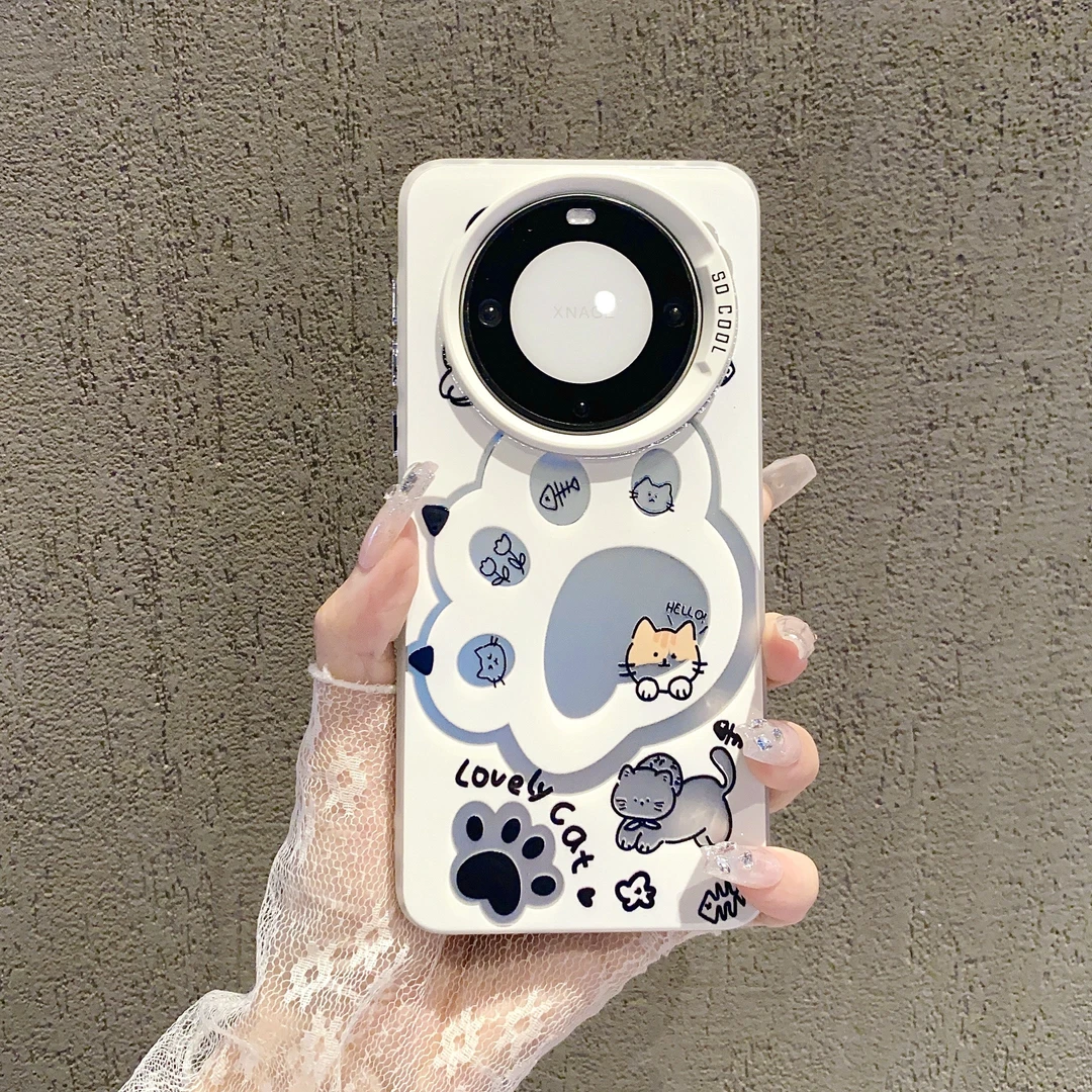 （华为Mate60系列）磨砂彩银适用华为Mate60/60Pro/60Pro+手机壳潮