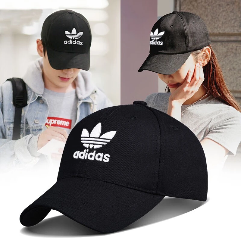 adidas/阿迪达斯帽子秋冬新款运动帽三叶草棒球帽透气百搭鸭舌帽