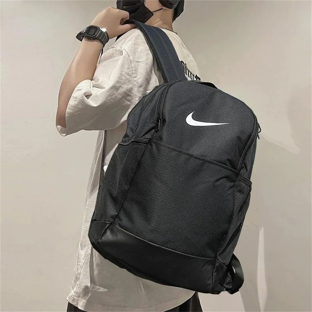 NIKE耐克户外双肩包休闲运动背包高中生书包电脑包大容量DH7709