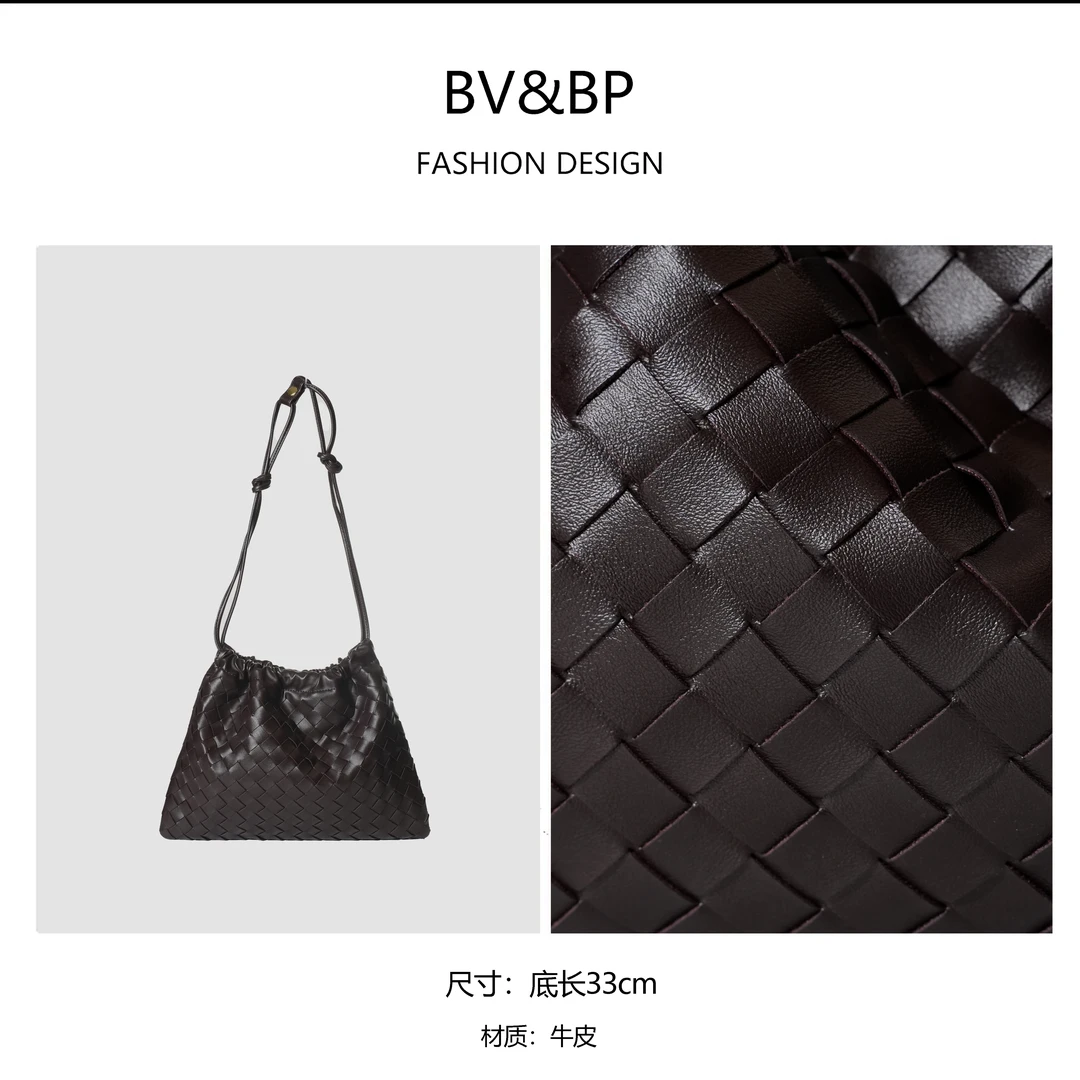 小包包女斜挎包2024新款手提包编织单肩斜跨包BV2019