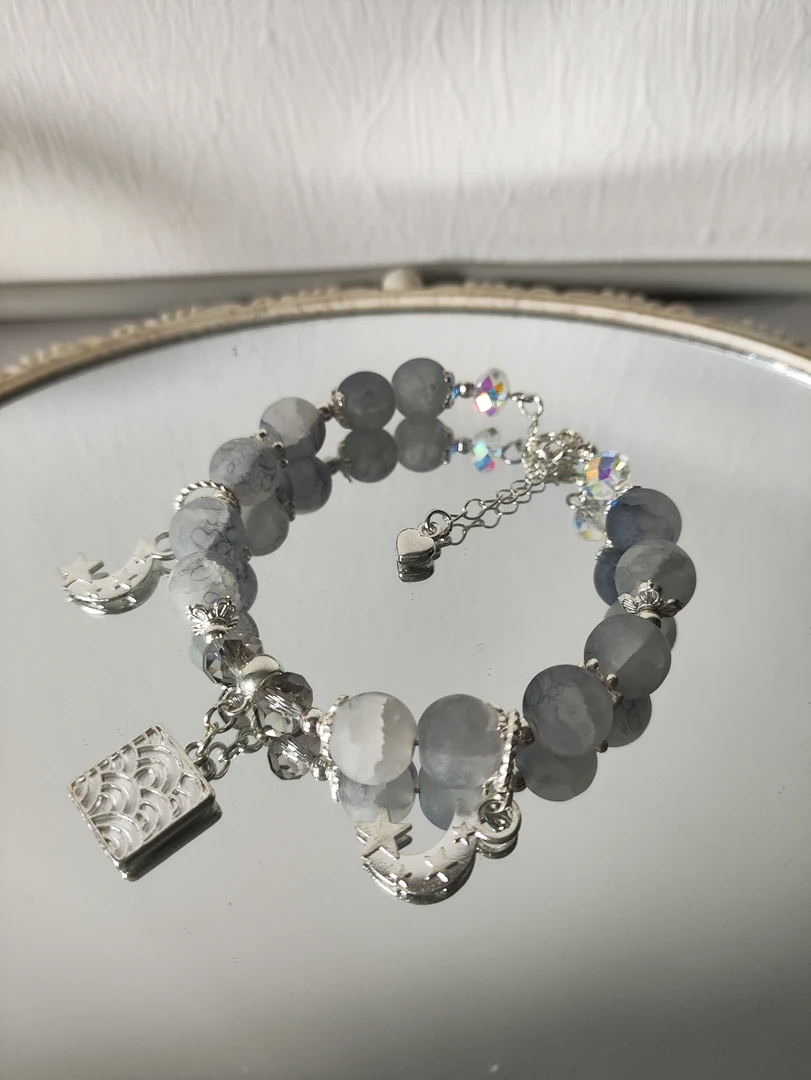 【过款】简约设计手工制作仙气飘飘古风手串小清新百搭轻奢成品手串