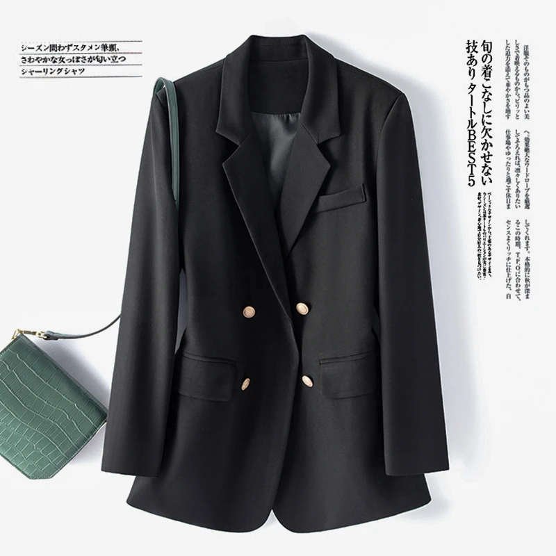 【小云总专属】西装外套女2025新款2286装双排扣百搭宽松西服女士