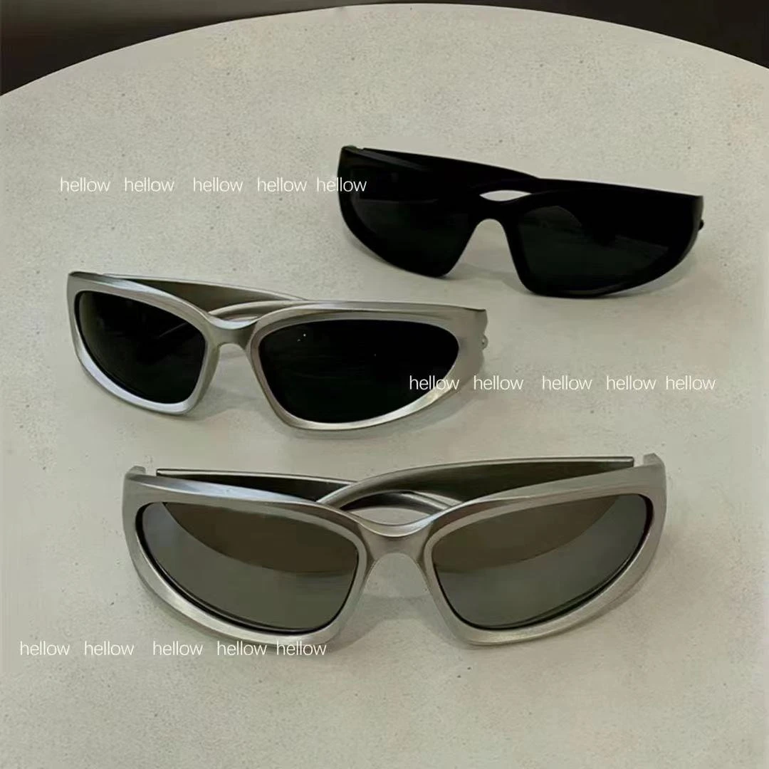 复古英伦风赛博朋克科技感太阳眼镜男防紫外线遮阳墨镜运动太阳镜