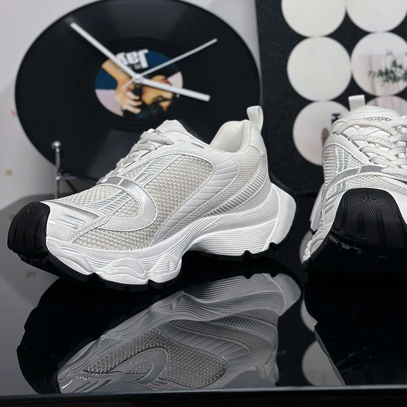 老爹鞋2025新款网面老爹鞋休闲老爹鞋时尚百搭情侣潮流