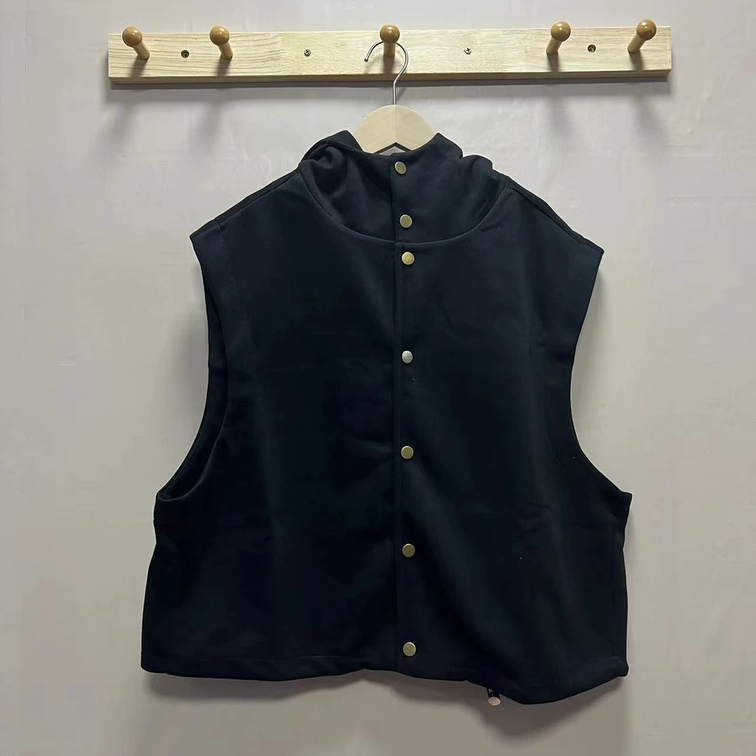 【花花花】铜扣帽马夹