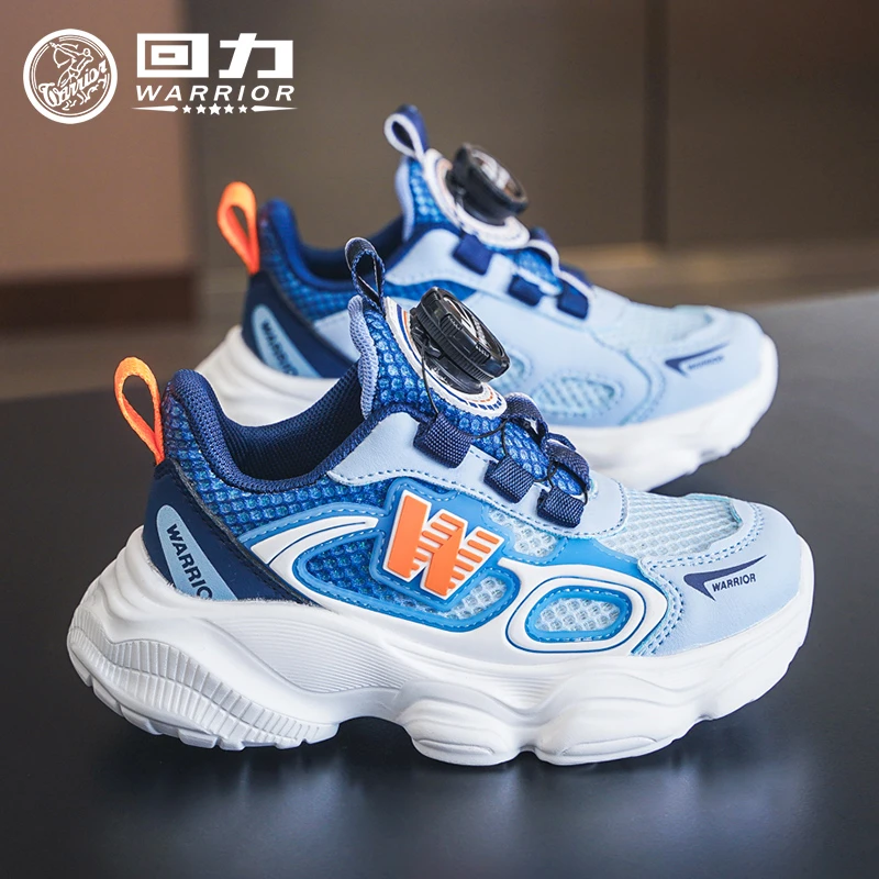 回力品牌中大童网面透气鞋儿童百搭鞋子2024新款女童运动鞋0314