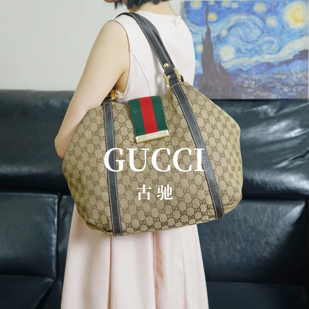 95新 GUCCI/古驰 老花单肩包/SP09517046/7046