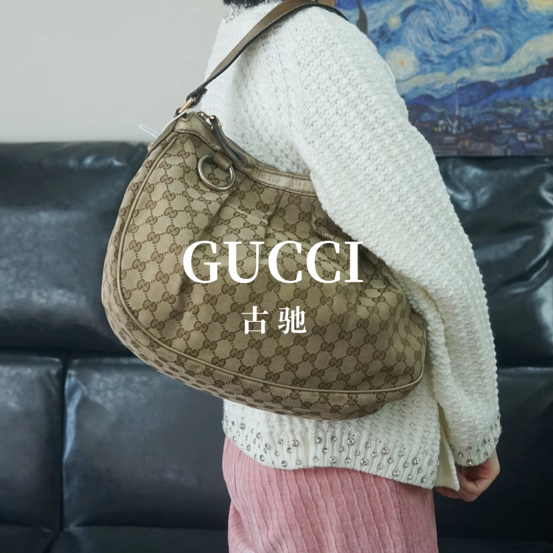 95新 GUCCI/古驰 老花单肩包/WW09526820/6820
