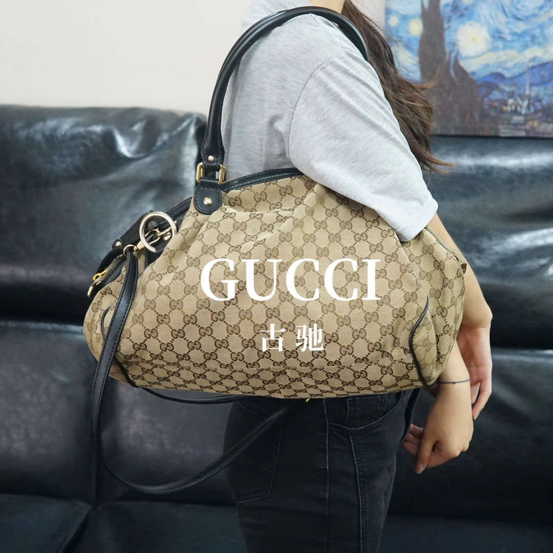 95新 GUCCI/古驰 老花斜挎包/FYSP08401841/1841